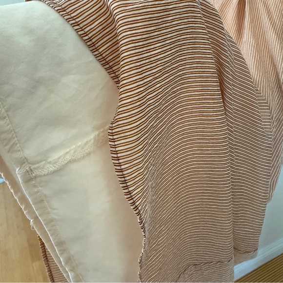 Inwear Copenhagen Elegant Brown & Cream Striped Maxi Dress - Picture 6 of 6